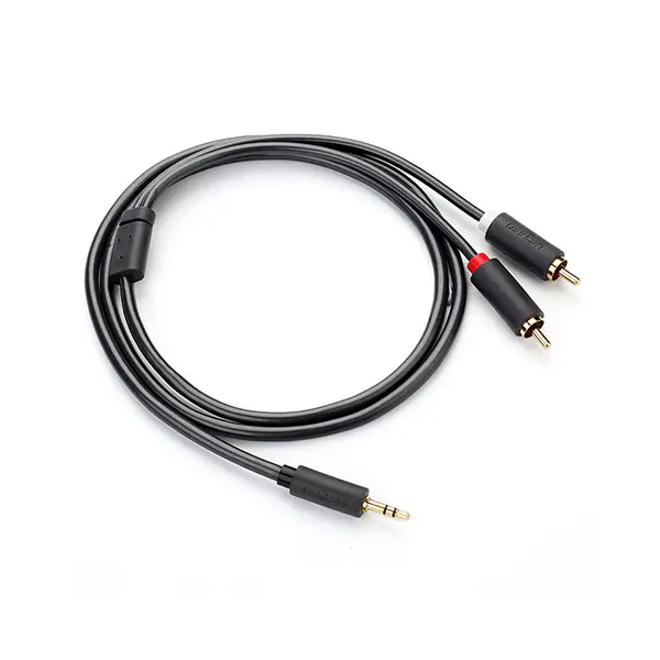 Ugreen Av102 (10514) 3.5Mm Male To 2 Rca Male Audio Cable 10M Ugreen Av102 (10514) 3.5Mm Male To 2 Rca Male Audio Cable 10M