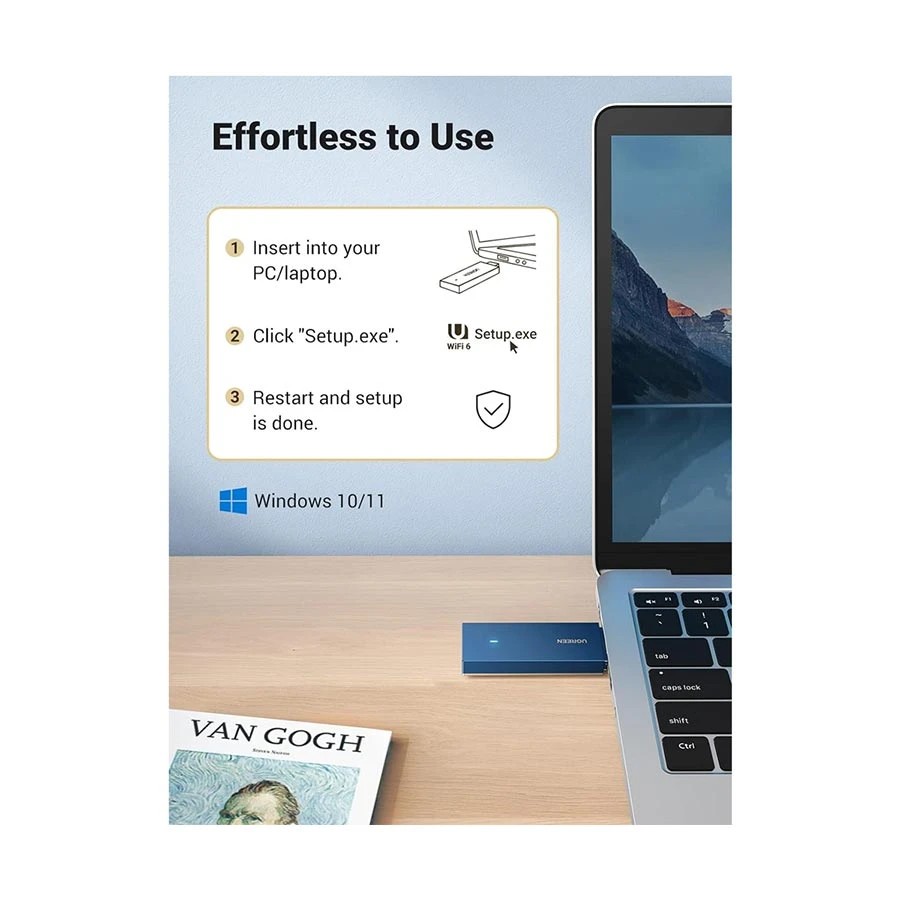 Ugreen Cm499 Ax1800 Wi Fi 6 Usb Dual Band Wireless Adapter A Ugreen Cm499 Ax1800 Wi Fi 6 Usb Dual Band Wireless Adapter A