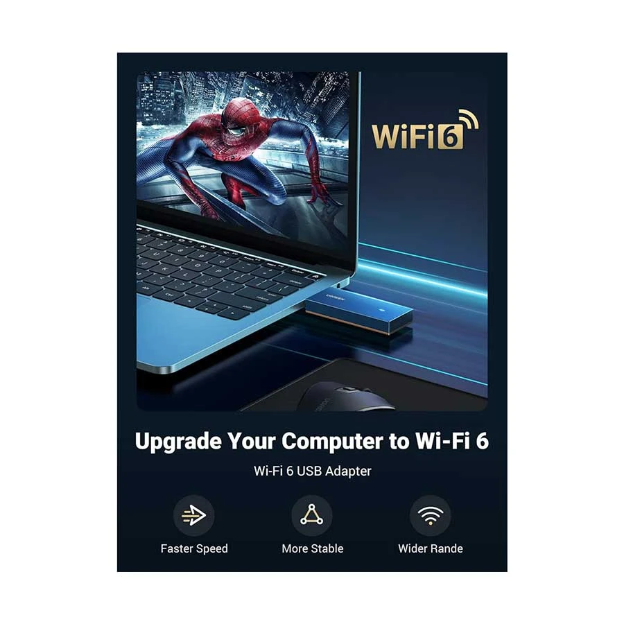 Ugreen Cm499 Ax1800 Wi Fi 6 Usb Dual Band Wireless Adapter B Ugreen Cm499 Ax1800 Wi Fi 6 Usb Dual Band Wireless Adapter B