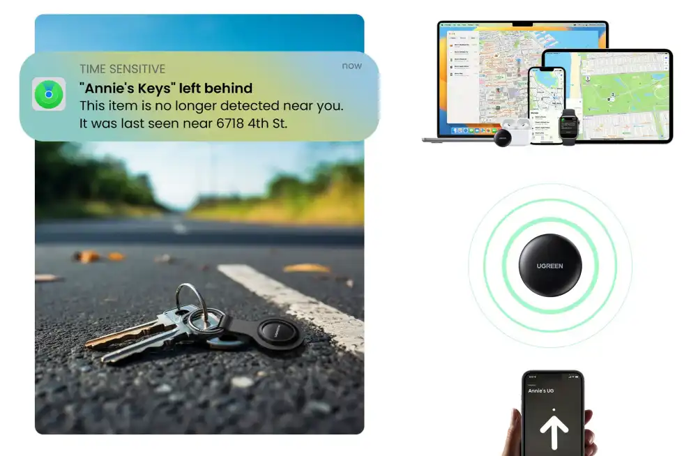 Ugreen Cm520 (60387) Smart Bluetooth Finder B