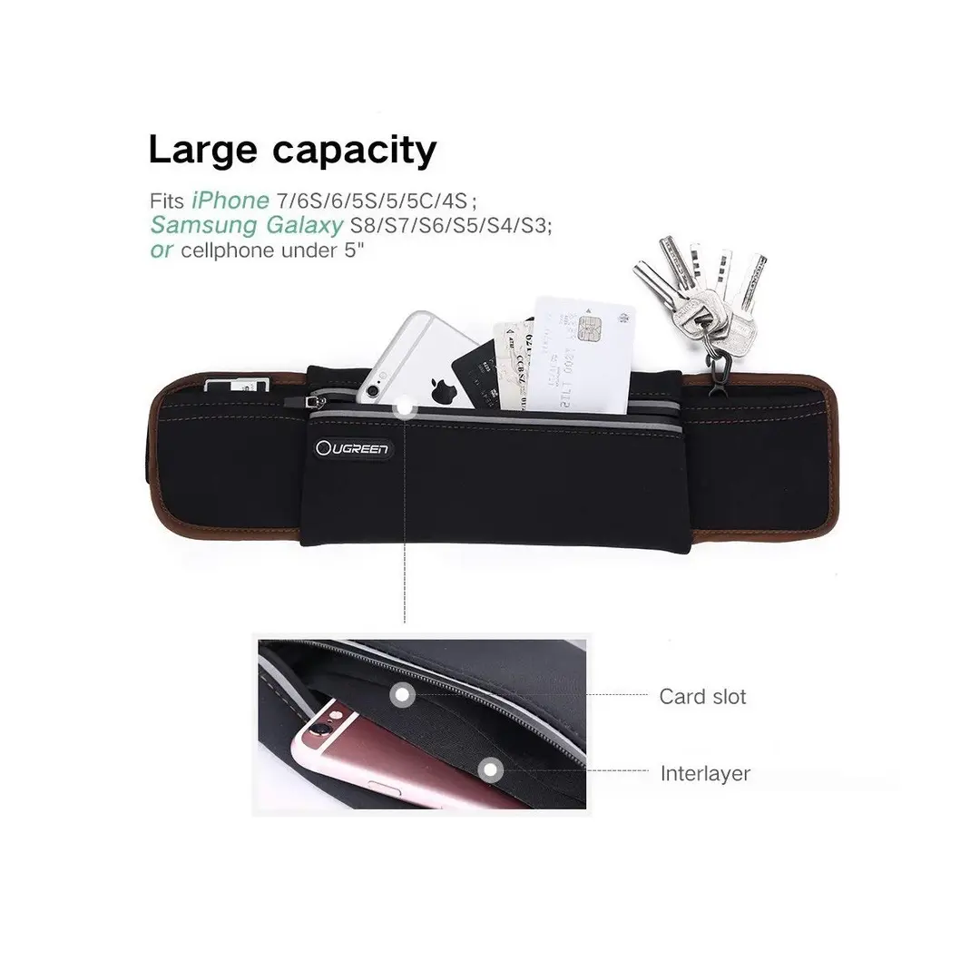 Ugreen Lp112 (20818) Outdoor Running Waist Belt Pack A