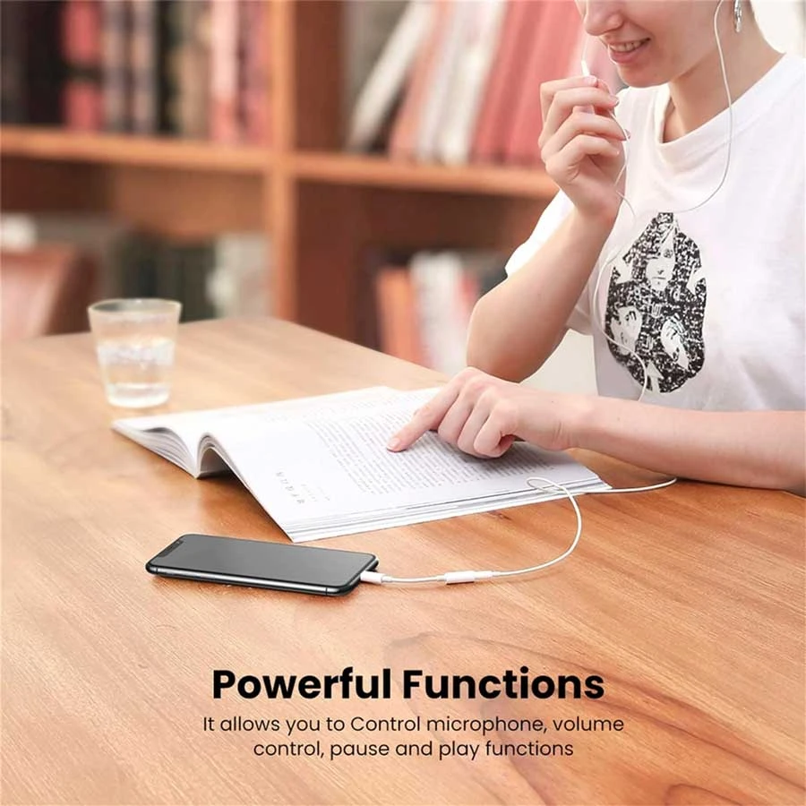 Ugreen Us212 30759 Lightning To 3 5Mm Jack Adapter C Ugreen Us212 30759 Lightning To 3 5Mm Jack Adapter C