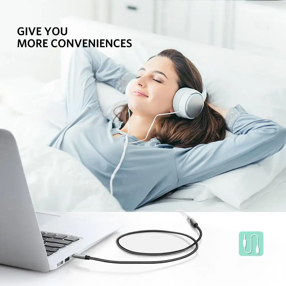 Ugreen Av118 (10595) 3 5Mm Male To Female 3 Meter Audio Extension Cable A