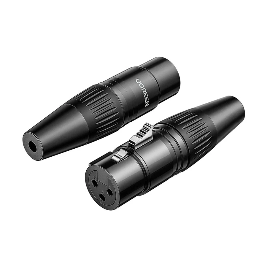 Ugreen Av162 80440 6.5Mm Female To Cannon Xlr Male Converter Ugreen Av162 80440 6.5Mm Female To Cannon Xlr Male Converter