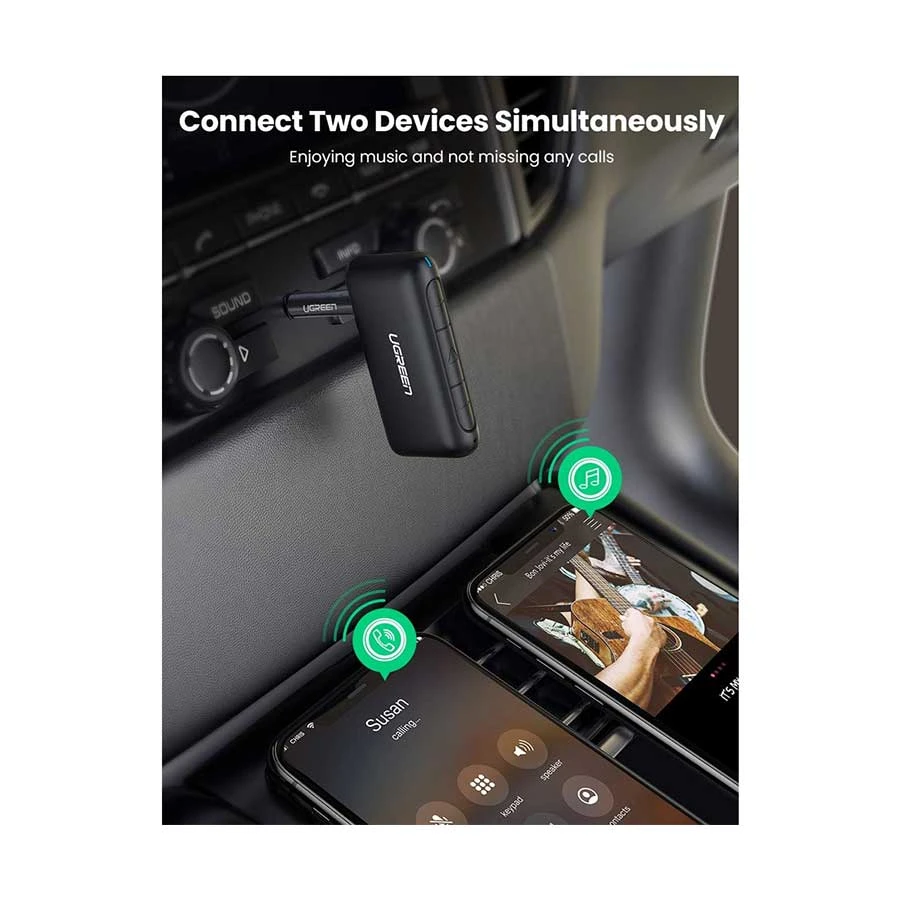 Ugreen Cm276 (70303) 3 5Mm Bluetooth 5 0 Audio Adapter C Ugreen Cm276 (70303) 3 5Mm Bluetooth 5 0 Audio Adapter C