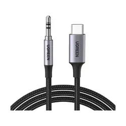 Ugreen CM450 (20192) USB Type C Male to 3.5mm Male 1 Meter Audio Cable