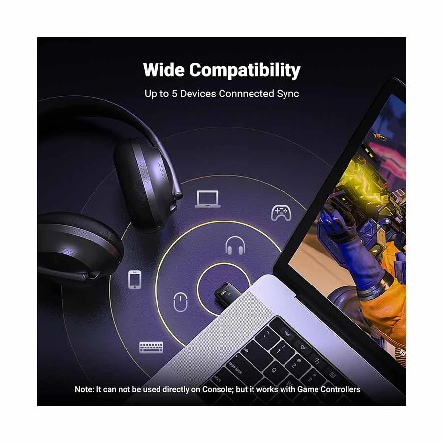 Ugreen Cm748 (35058) Usb Bluetooth 5 4 Adapter C