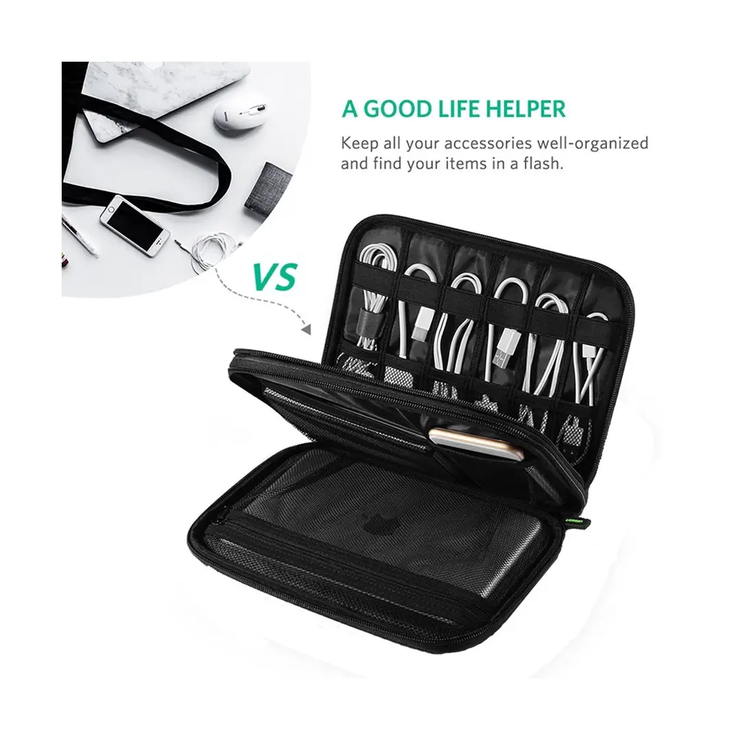 Ugreen Lp139 Storage Organizer Bag Gray – 50147 A