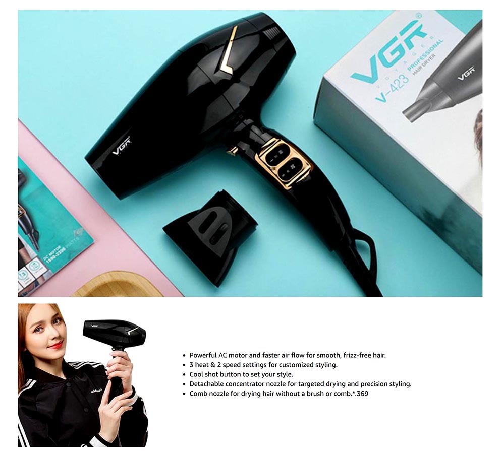 Vgr V 423 Professional Salon Series Hair Dryer C Vgr V 423 Professional Salon Series Hair Dryer C