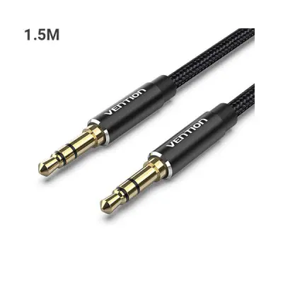 Vention Bawbg Cotton Braided 3.5Mm Male Audio Cable 1.5M Vention Bawbg Cotton Braided 3.5Mm Male Audio Cable 1.5M