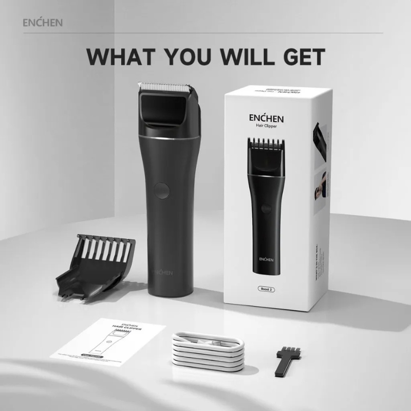 Enchen Boost 2 Hair Clipper For Men A Enchen Boost 2 Hair Clipper For Men A