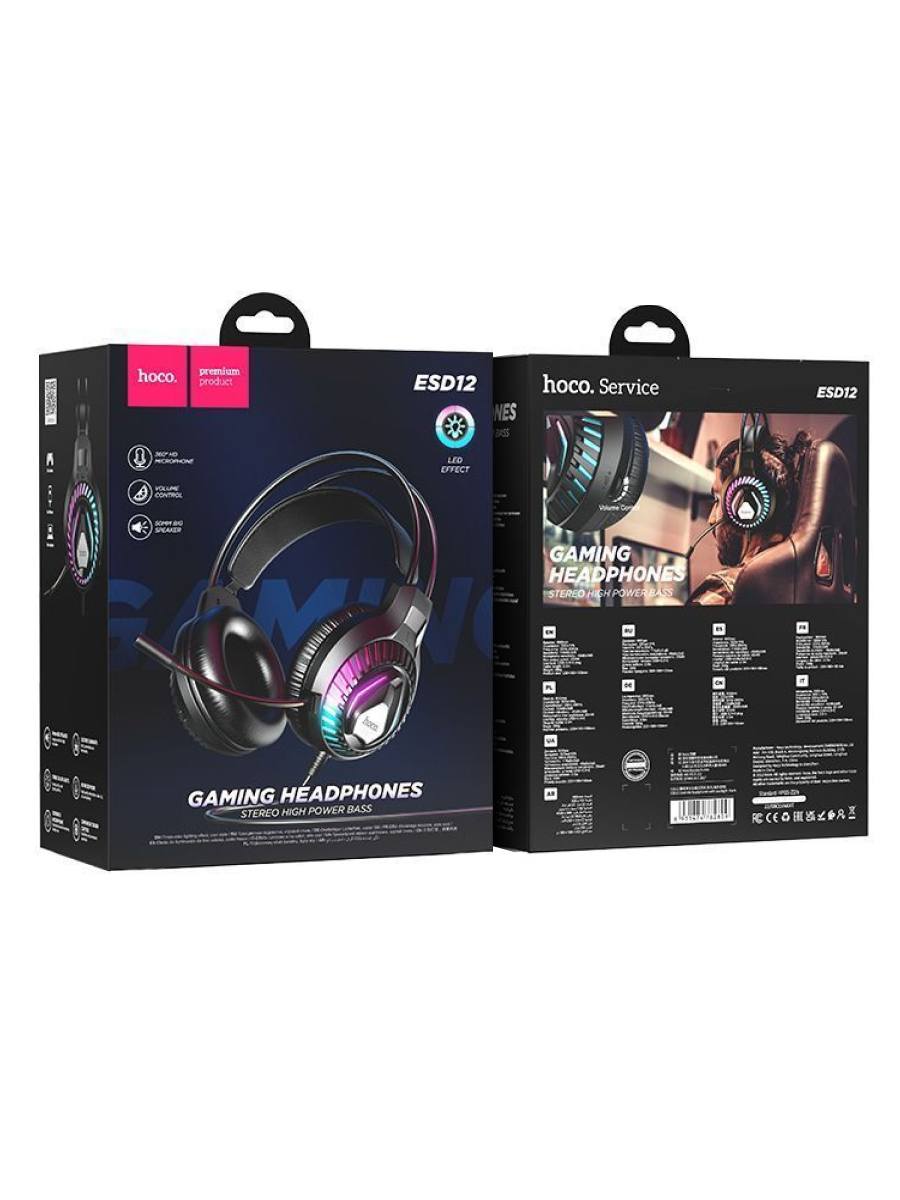 Hoco Esd12 Cool Mix Headphones With Backlight B