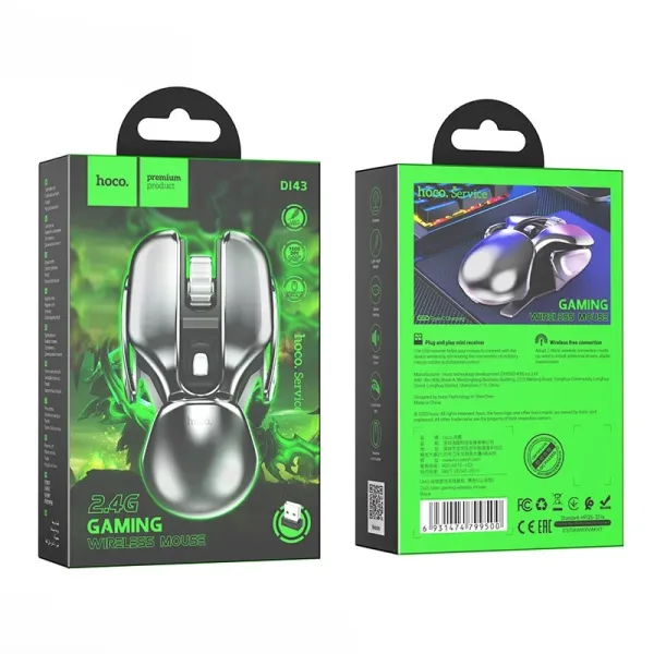 Hoco Di43 Robot 2 4G Gaming Wireless Mouse B