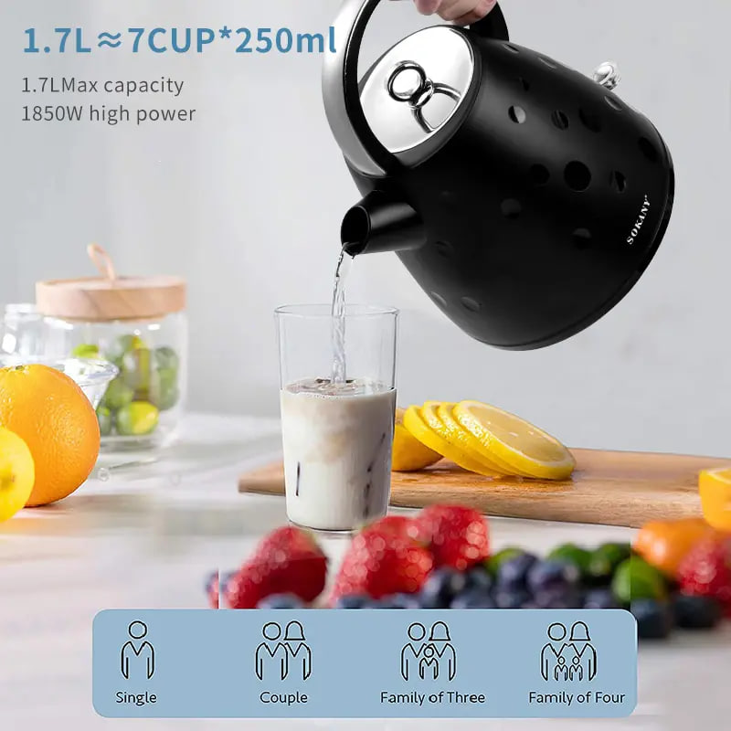 Sokany Sk 1033 Electric Kettle – 1 7 L A Sokany Sk 1033 Electric Kettle – 1 7 L A