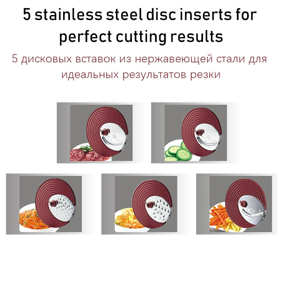 Sonifer Sf-5505 Food Processor Vegetable Salad Cutter A