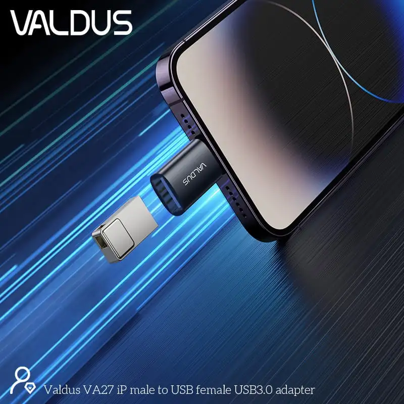 Valdus Va27 Lightning To Type A Otg Converter A