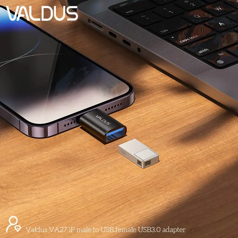 Valdus Va27 Lightning To Type A Otg Converter B