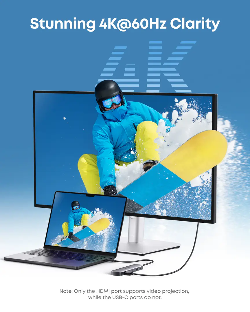 Anker A83D2 Usb C 7 In 1 Multi Port Usb Adapter B