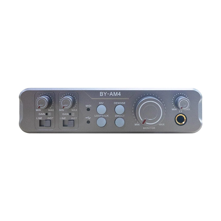 Boya By Am4 Dual Channel Audio Interface A
