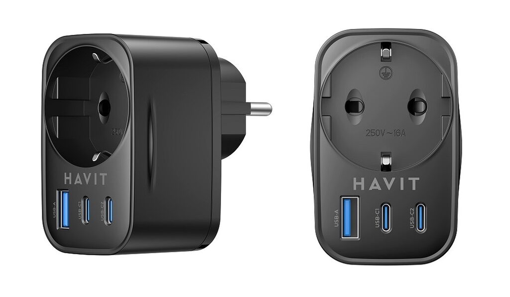 Havit Uc142 30W 4 In 1 Charger Adapter A Havit Uc142 30W 4 In 1 Charger Adapter A