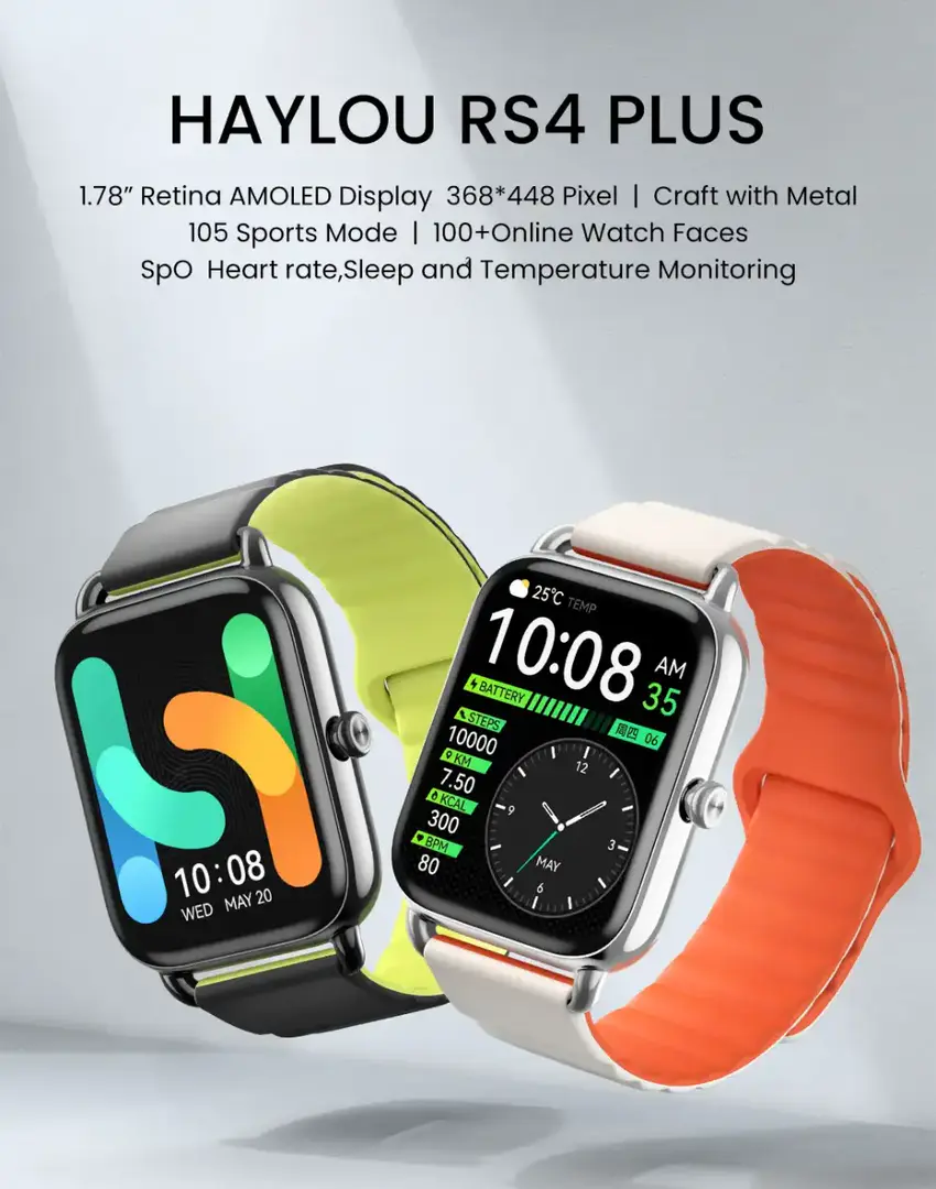 Haylou Rs4 Plus Smartwatch A Haylou Rs4 Plus Smartwatch A
