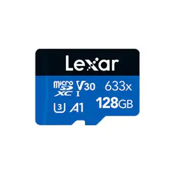 Lexar High Performance 633X Micro SD Card – 128GB