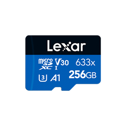 Lexar High Performance 633X Micro SD Card – 256GB