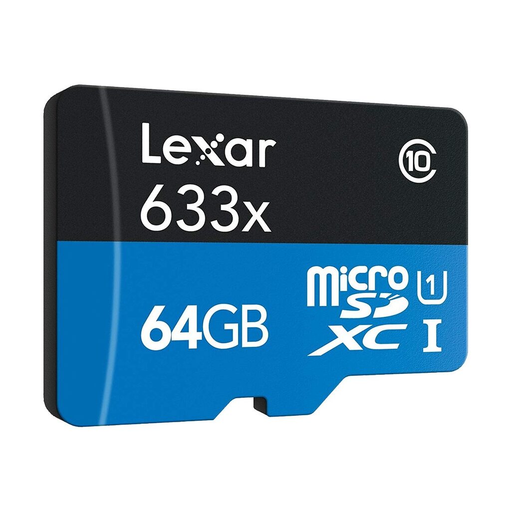 Lexar High Performance 633X Micro Sd Card – 64Gb C