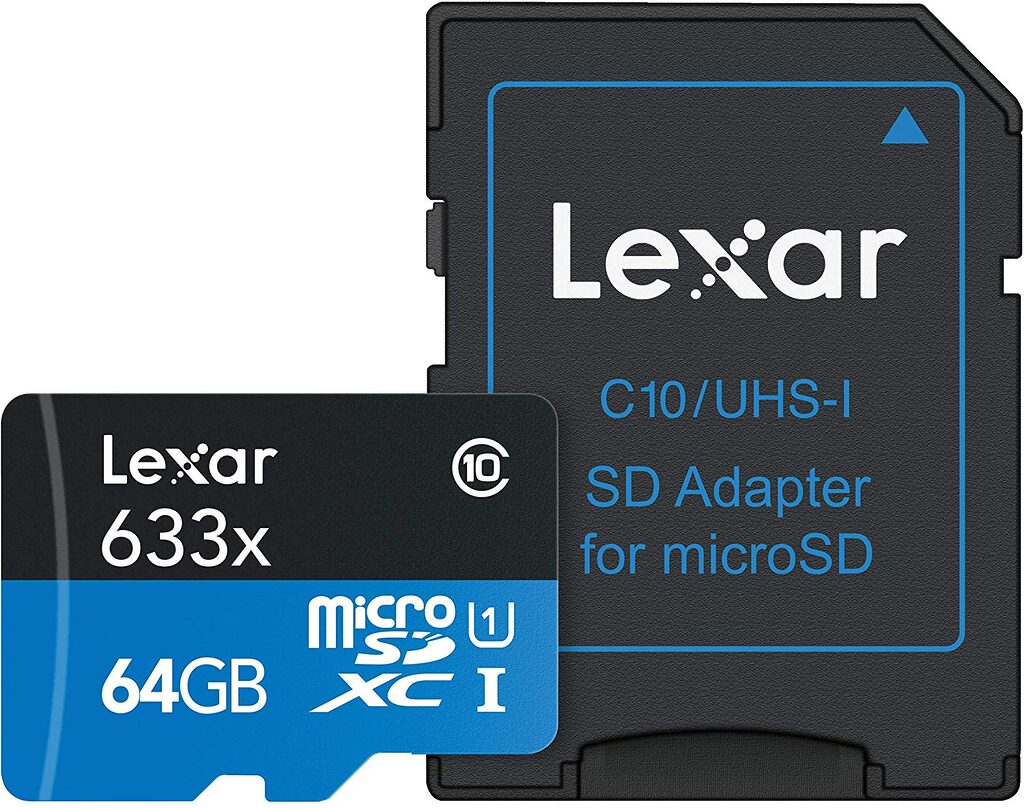 Lexar High Performance 633X Micro Sd Card – 64Gb D