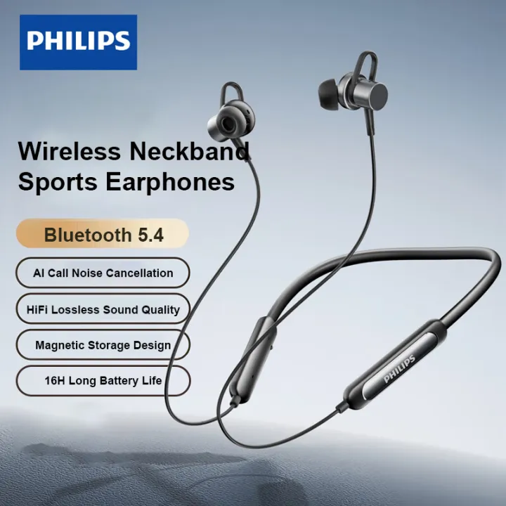 Philips Tan1120 Wireless Ultra Bass Neckband A Philips Tan1120 Wireless Ultra Bass Neckband A