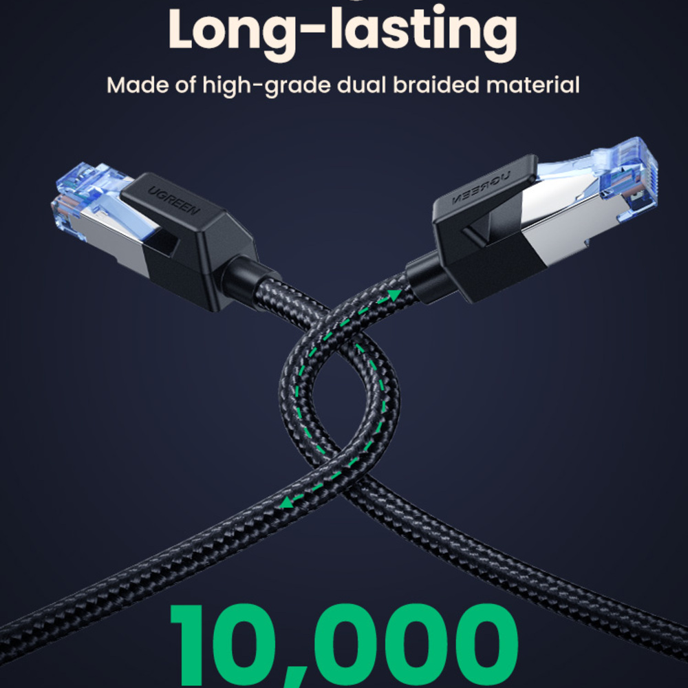 Ugreen 80432 Cat 8 Ethernet Cable 3M B