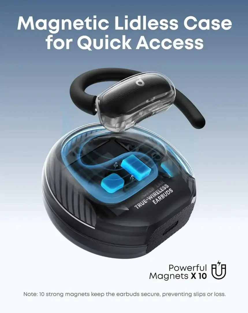 Anker Soundcore V40I Open Ear Earbuds A