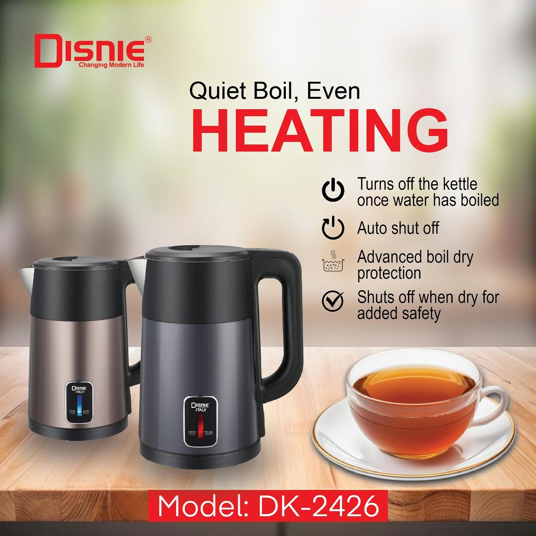 Disnie Dk 2426 Electric Kettle 2 5 Ltr B Disnie Dk 2426 Electric Kettle 2 5 Ltr B