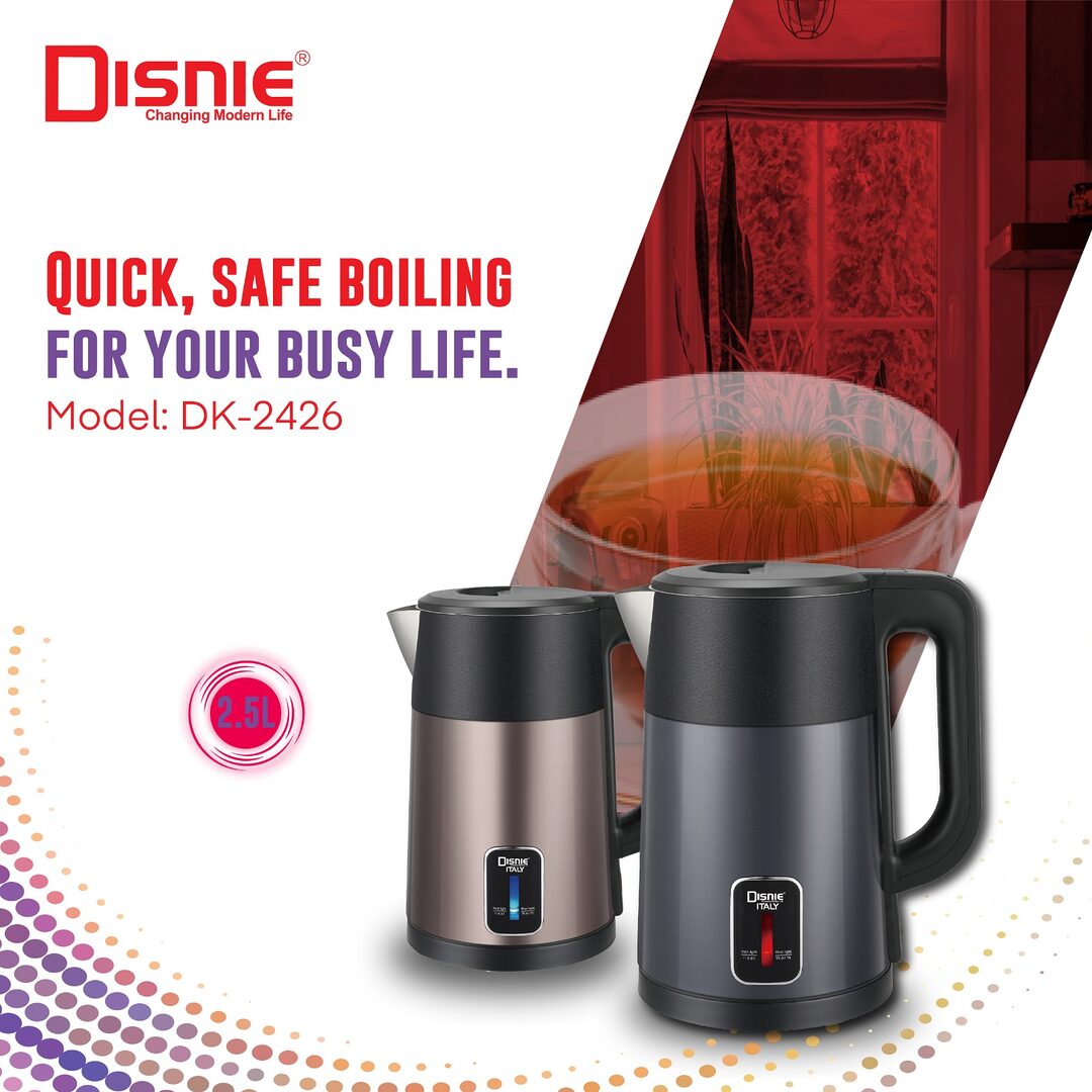 Disnie Dk 2426 Electric Kettle 2 5 Ltr C Disnie Dk 2426 Electric Kettle 2 5 Ltr C
