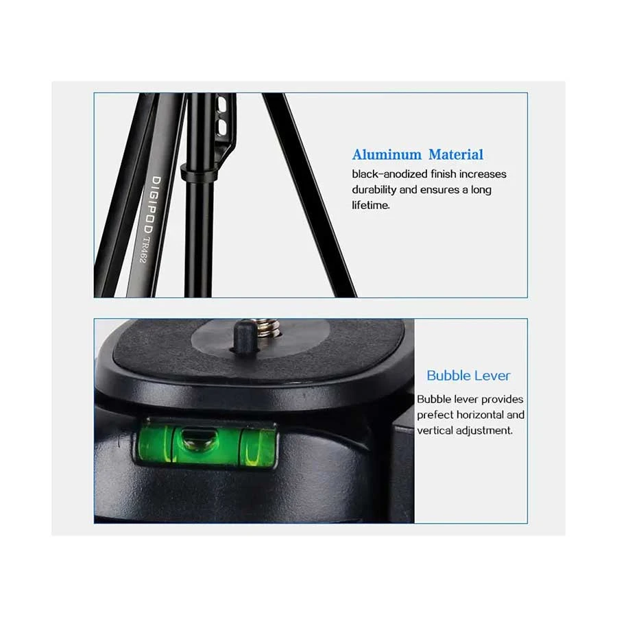 Digipod Tr 462 Black Camera Tripod C