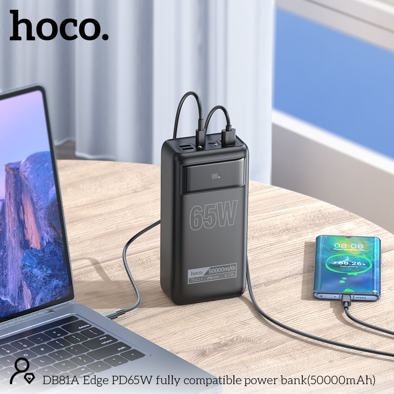 Hoco Db81A 65W Pd 50000Mah Power Bank D Hoco Db81A 65W Pd 50000Mah Power Bank D