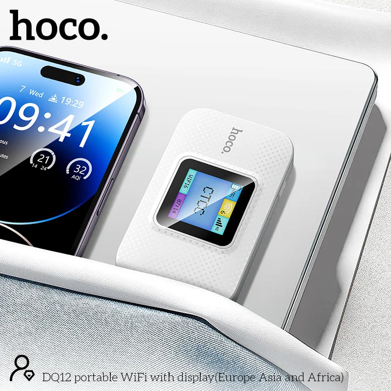 Hoco Dq12 Mobile Portable Wifi Router B Hoco Dq12 Mobile Portable Wifi Router B