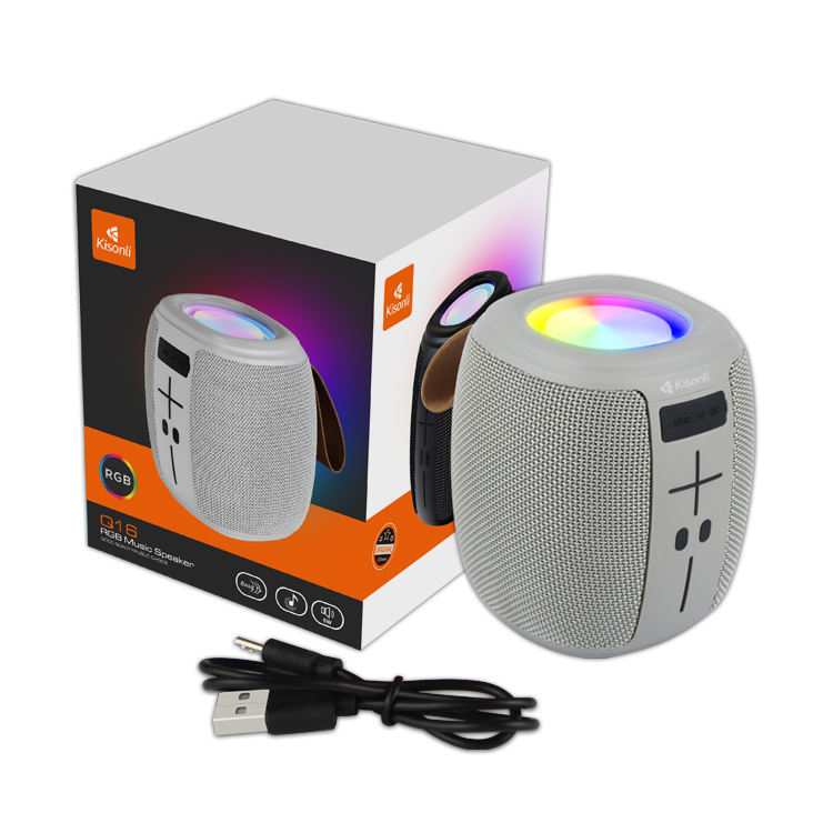 Kisonli Q16 Rgb Bluetooth Music Speaker D