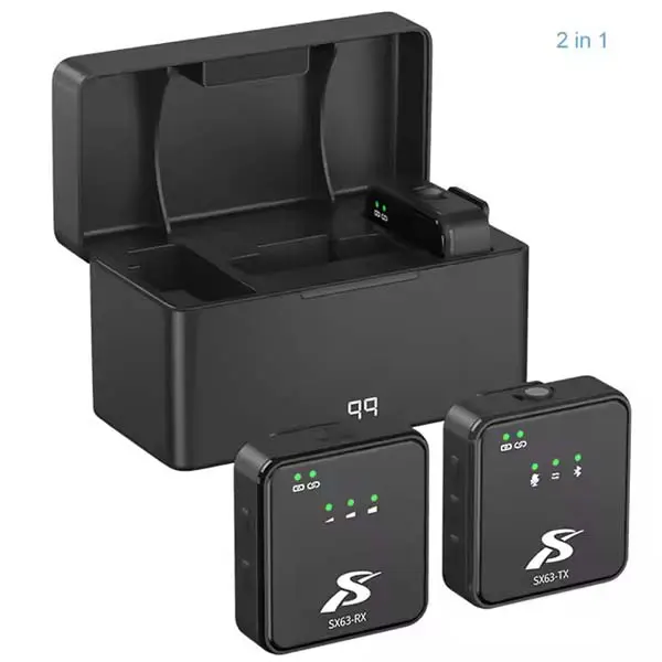 Sx63 Collar Wireless Mic Lavalier Mini Lapel Microphone Sx63 Collar Wireless Mic Lavalier Mini Lapel Microphone