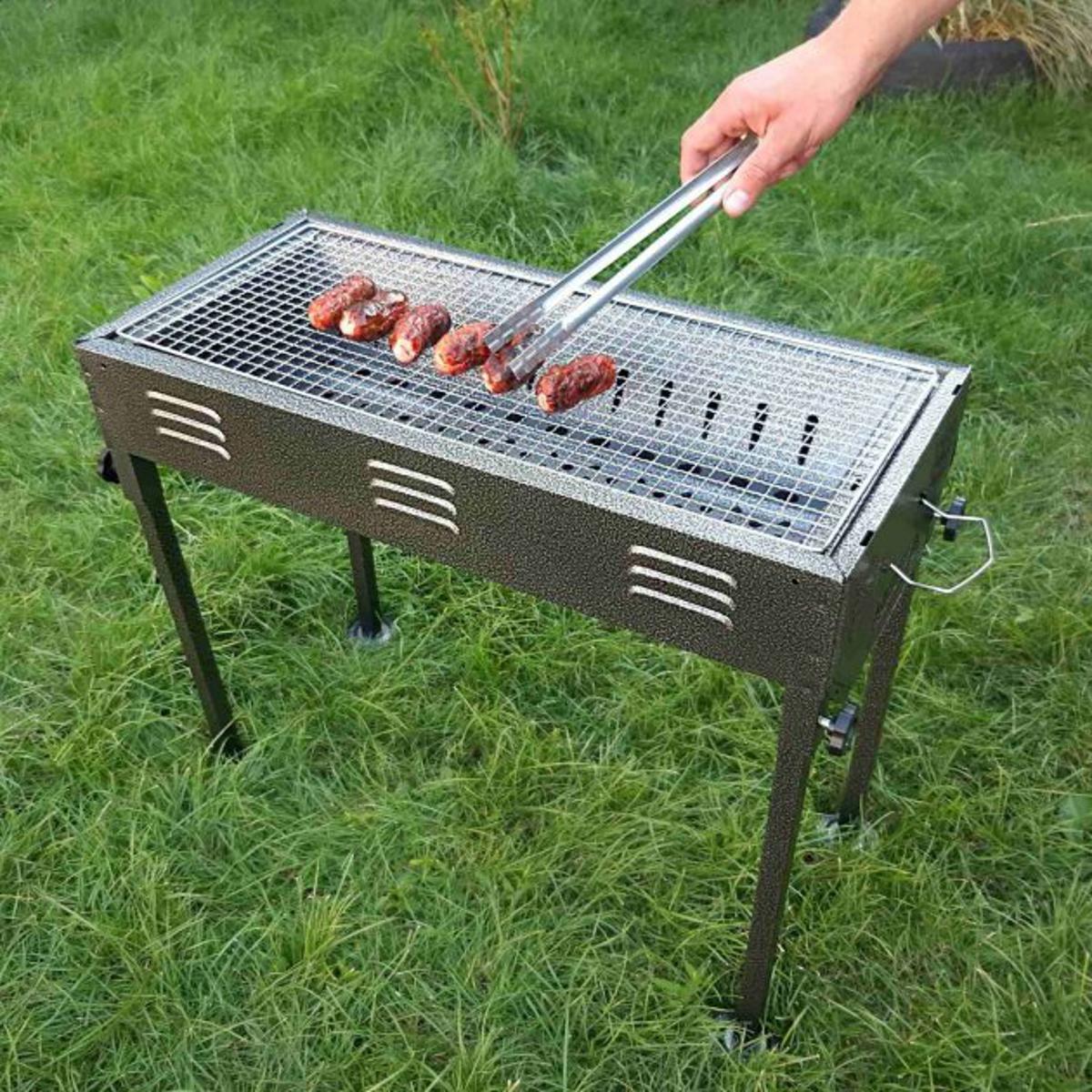 Tl 670 Portable Double Layer Japanese Bbq Grill A