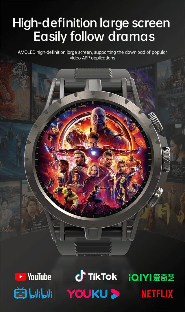 Valdus Vg54 Pro 4G Lte Sim Android Smart Watch C