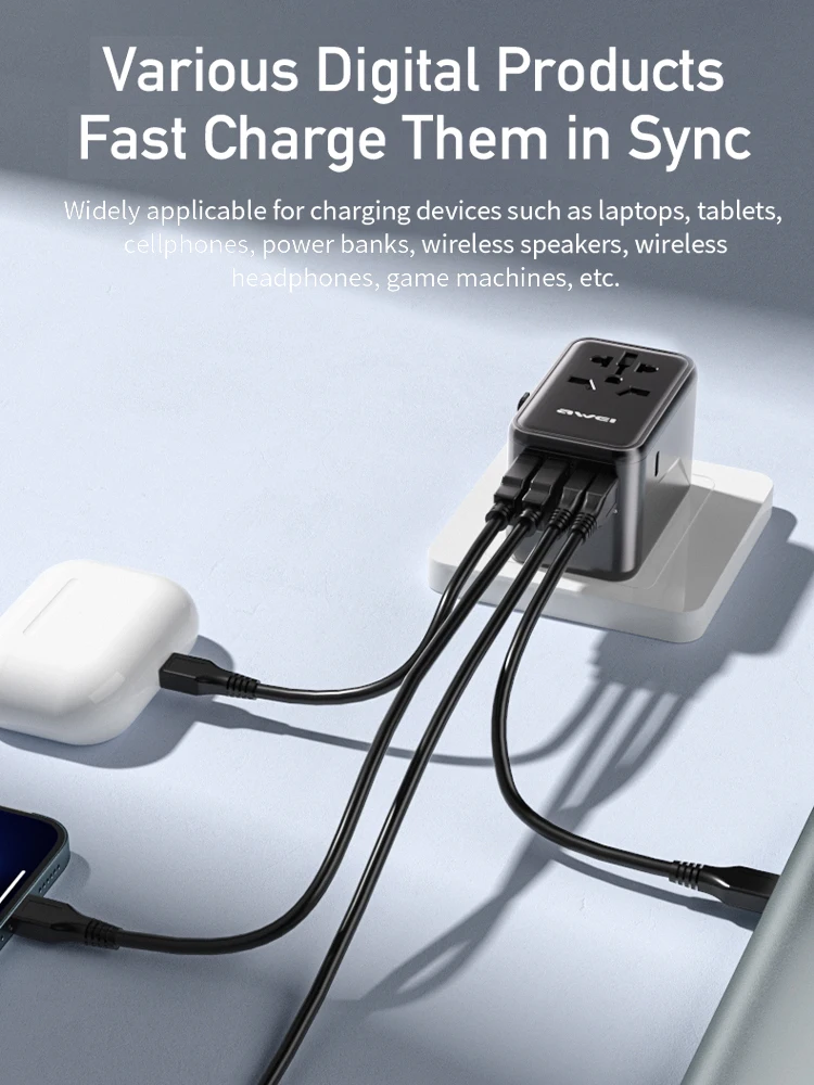 Awei C 39 35W Multi Function Fast Charger C