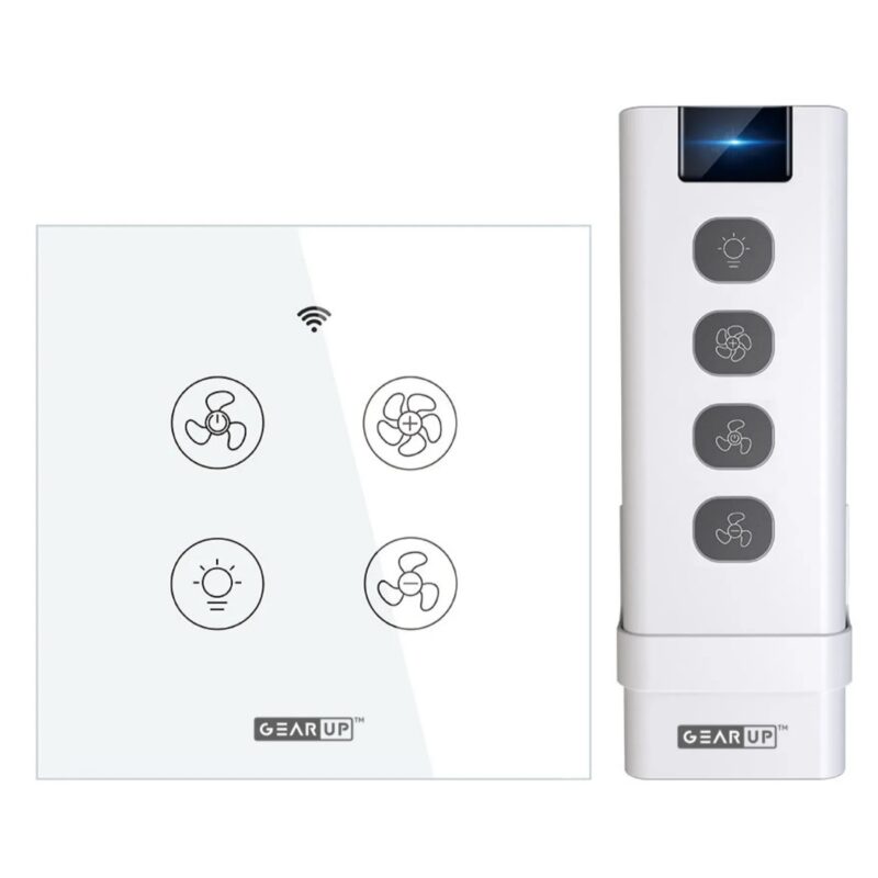 Gearup Wi Fi Ceiling Fan Speed Controller &Amp;Amp; Light Switch Smart Tuya Smart Life App Control With Remote Gearup Wi Fi Ceiling Fan Speed Controller &Amp;Amp; Light Switch Smart Tuya Smart Life App Control With Remote
