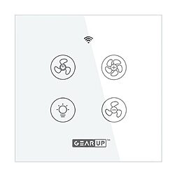 GearUP Wi Fi Ceiling Fan Speed Controller & Light Switch (Without Remote)