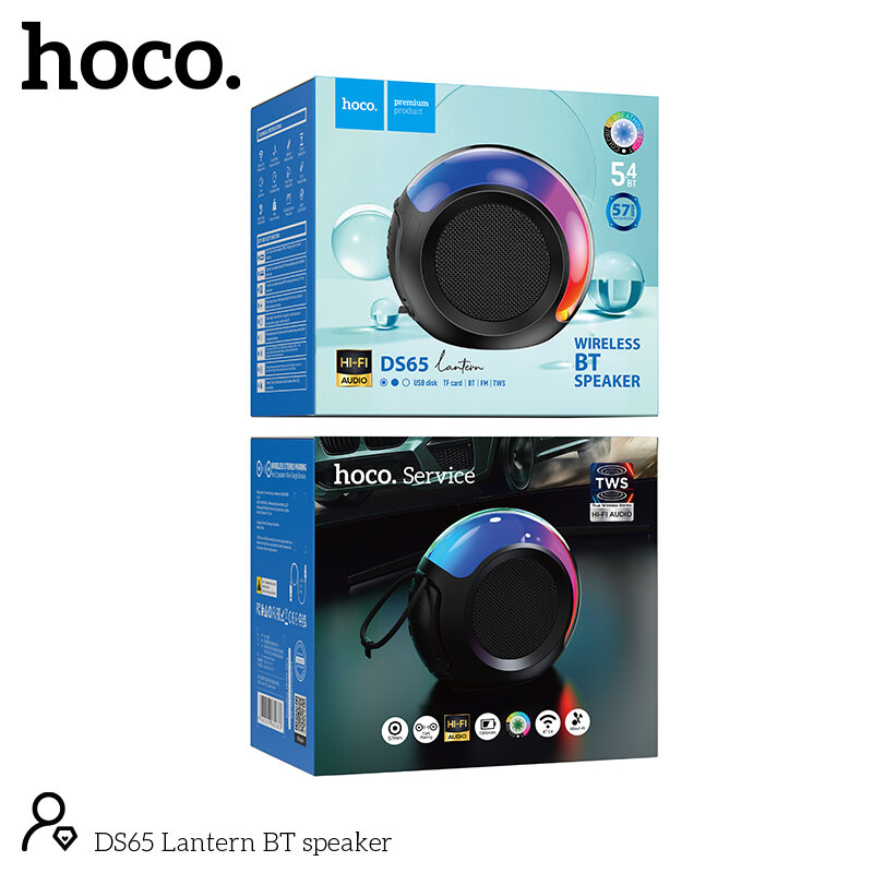 Hoco Ds65 Portable Bluetooth Speaker C