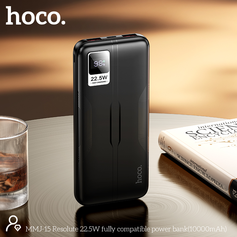 Hoco Mmj15 Resolute 22 5W 10000Mah Fast Charging Power Bank A Hoco Mmj15 Resolute 22 5W 10000Mah Fast Charging Power Bank A