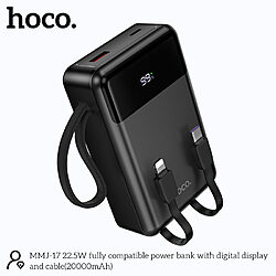 Hoco MMJ17 22.5W Fully Compatible 20000mAh Power Bank