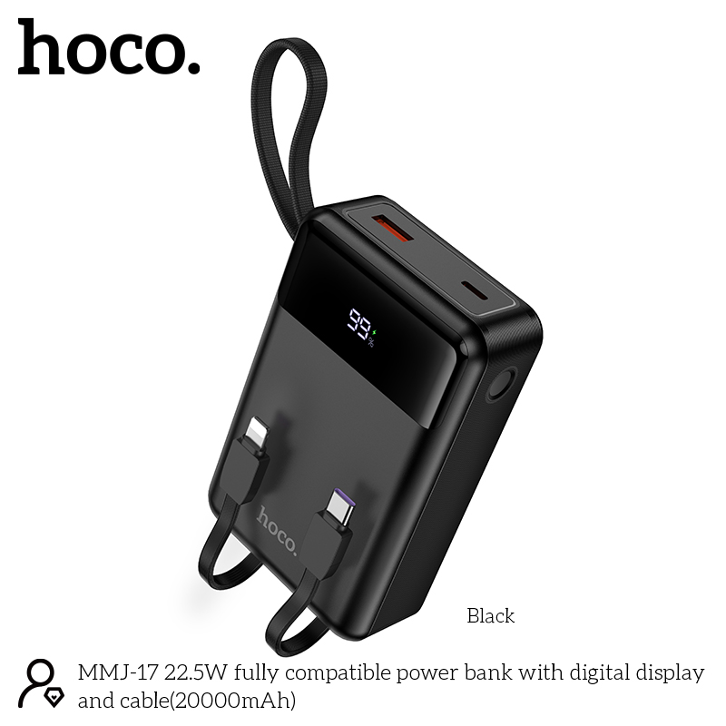 Hoco Mmj17 22 5W Fully Compatible 20000Mah Power Bank C