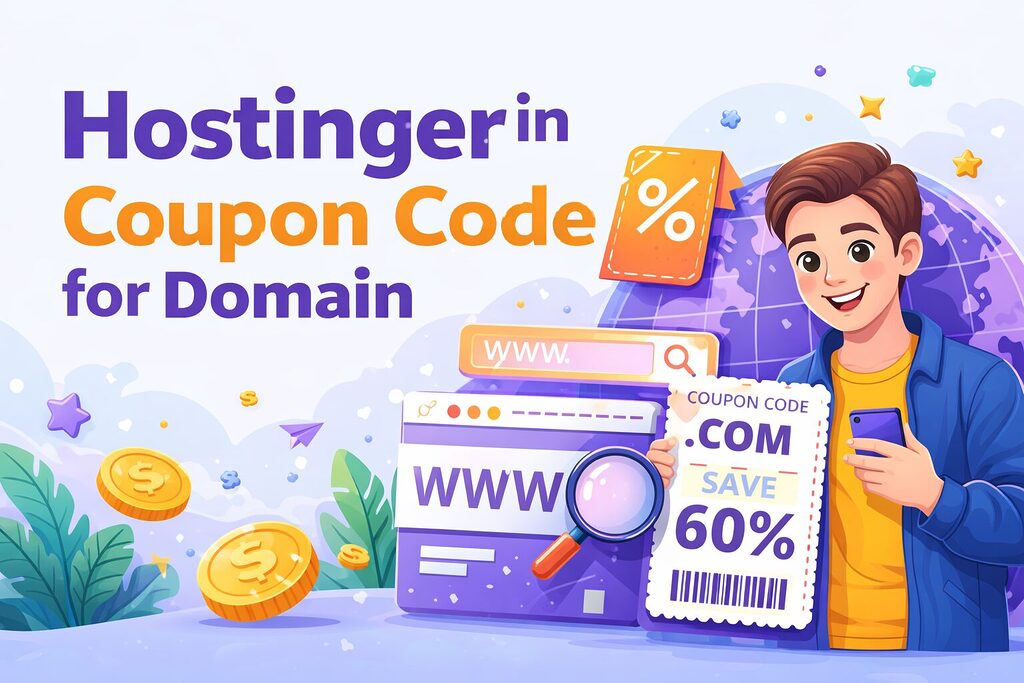 Hostinger in Coupon Code for Domain