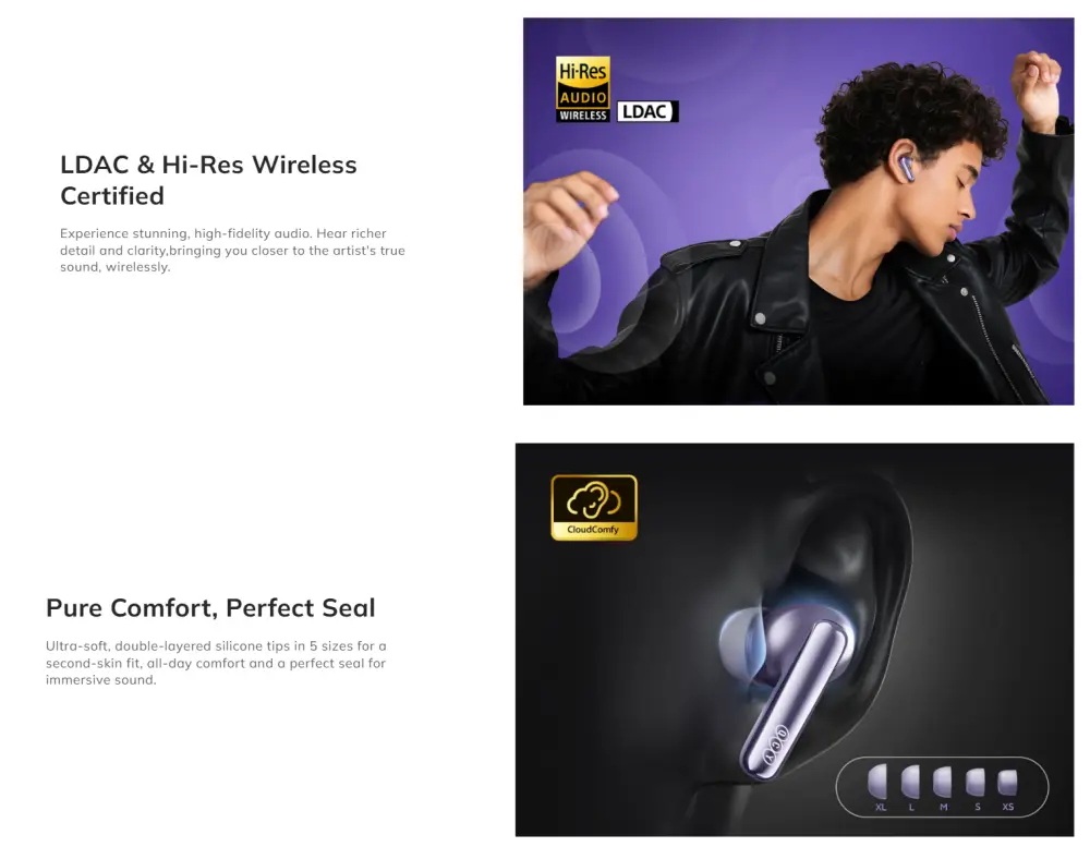 Qcy Melobuds N70 Tws Earbuds C